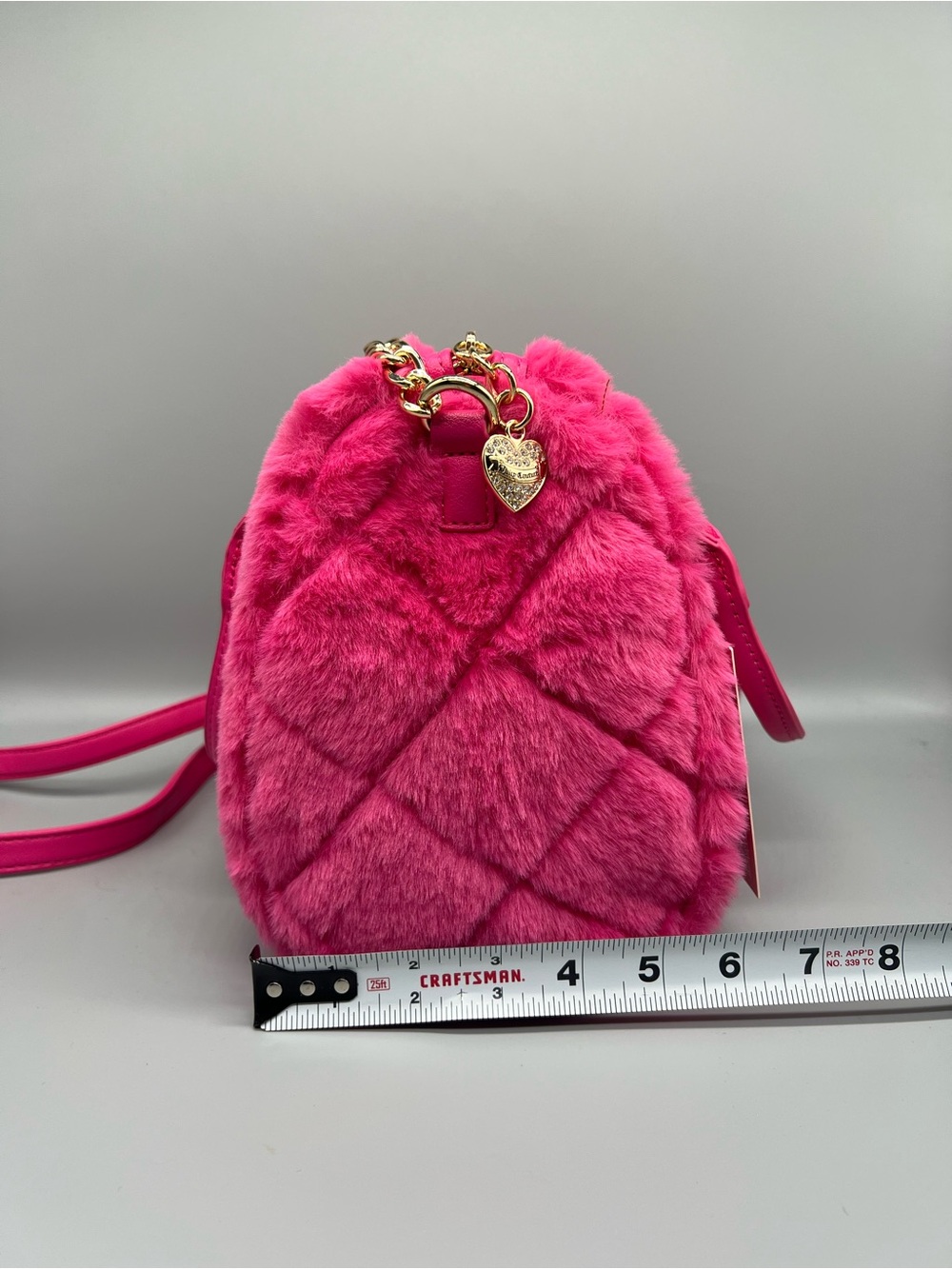 Juicy couture let’s get cozy satchel purse - Picture 5 of 12